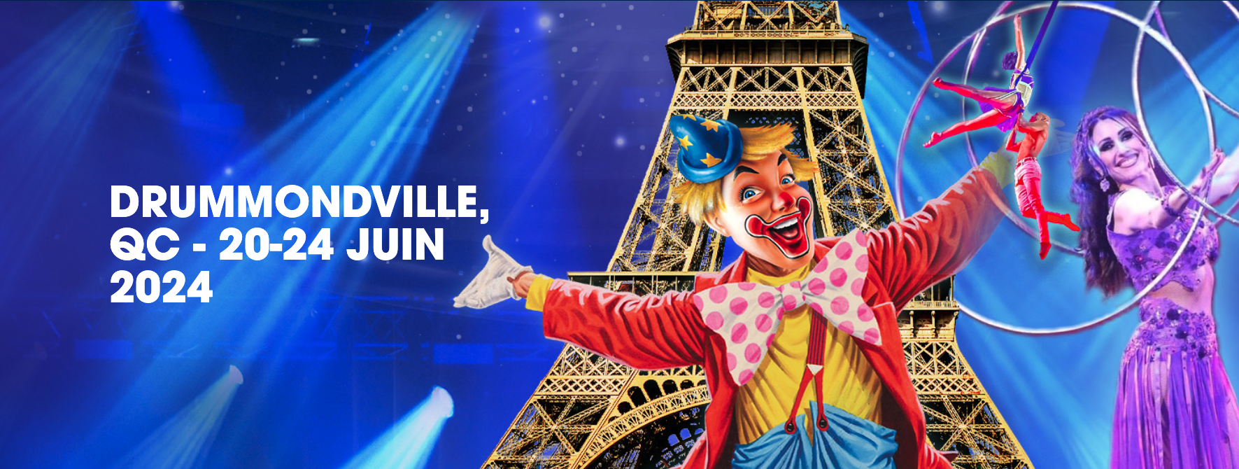 Le Cirque de Paris offre un spectacle enchanteur aux familles à Drummondville