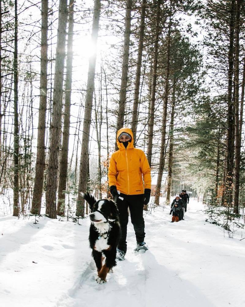 Profitez pleinement de l’hiver au Parc de la rivière Gentilly