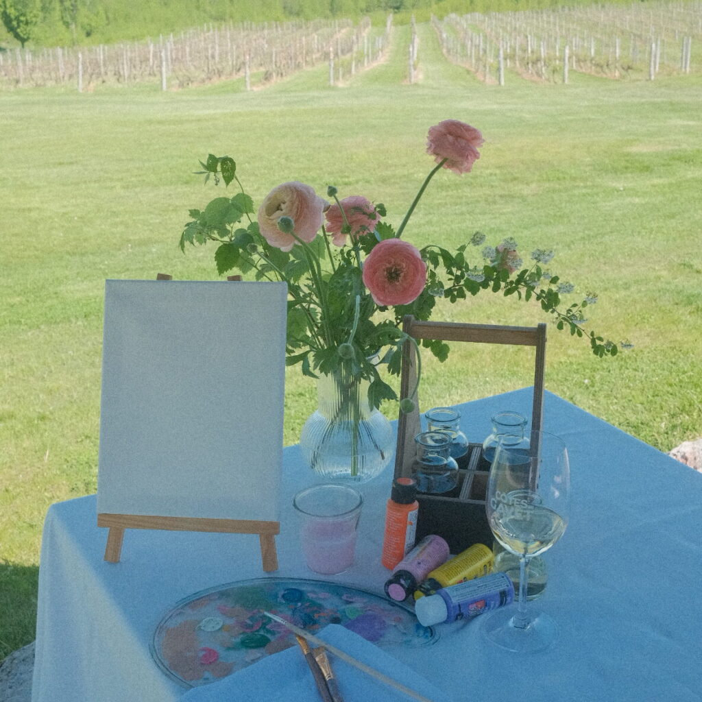 Peinture & vino