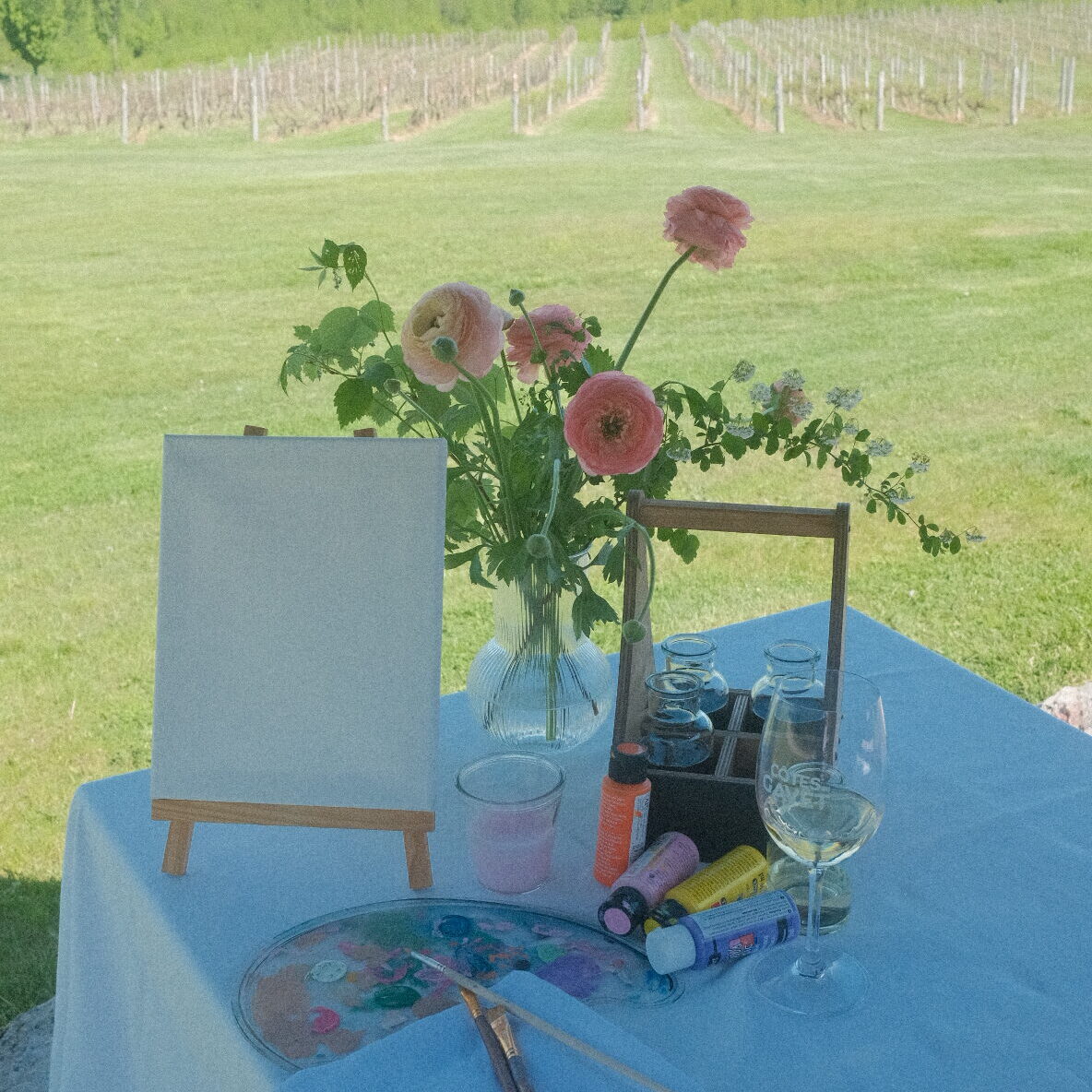 Peinture & vino